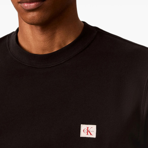 Calvin Klein Ανδρικό φούτερ French Terry Woven Label Sweatshirt